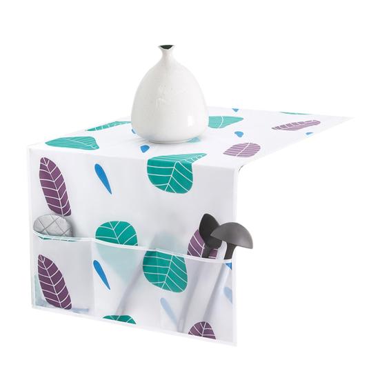 Moisture Proof Refrigerator Dust Cover Foldable PEVA Convenient Practical Refrigerator Cloth for Home