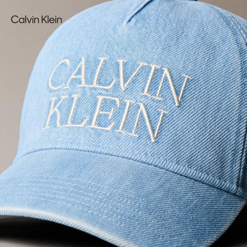 Calvin Klein Jeans Unisex Embroidered Denim Baseball Cap