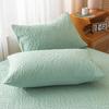 2 Pieces Waterproof Pillowcase Anti Stain Appliance Washable Type Pillow Cover Bedroom Decoration Suitable Designed for Featuring Children And Pets