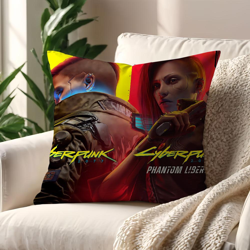 

Game 2077 cushion cover For Pillow Sofa Printing Decoration Room Home Office Coffee Shop Car Nordic Simplicity 12x12Inch
