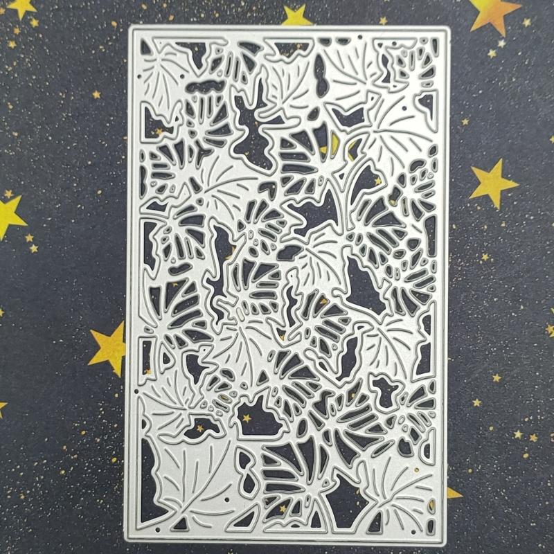 Ramka z zaproszeniem wykrojniki do metalu DIY Craft szablon do wytłaczania ze stali węglowej szablony metalowe Scrapbooking na wykrojnik na karty