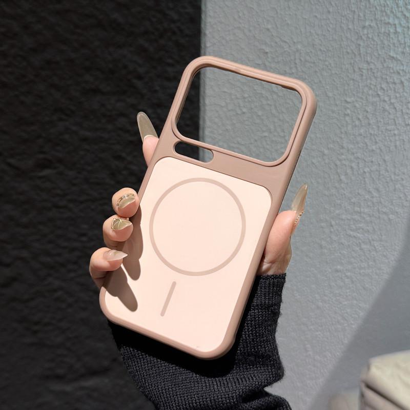 Applicable to Xiaomi 17promax skin-sensitive magnetic mobile phone case heat dissipation frame Xiaomi 15 matte 14 anti-drop protective cover