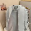 Solid Color Student Schoolbag Women's Backpack