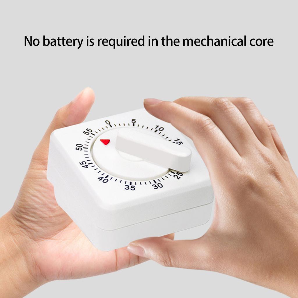 Kuchyňská minutka na vaření Kuchařské hodiny Hlasitý alarm Není potřeba baterií 100% Mechanický odpočítávací připomínač