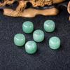 Dongling Jade Green Waist & Barrel Beads for DIY Accessories