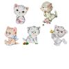 Removable Wall Stickers Mimic Real Cat Toilet Stickers Waterproof Self-adhesive Toilet Stickers Cute Cartoon Kitten Stickers