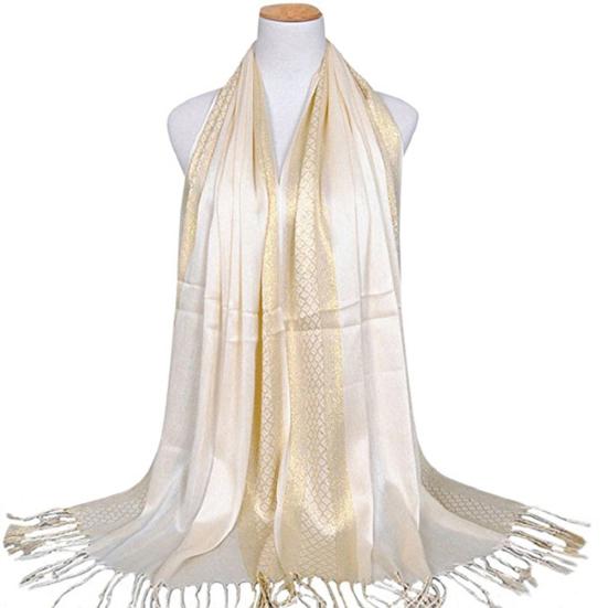 Fashion Women Muslim Long Soft Cotton Shawl Luxury Scarf Tassel Stole Wrap