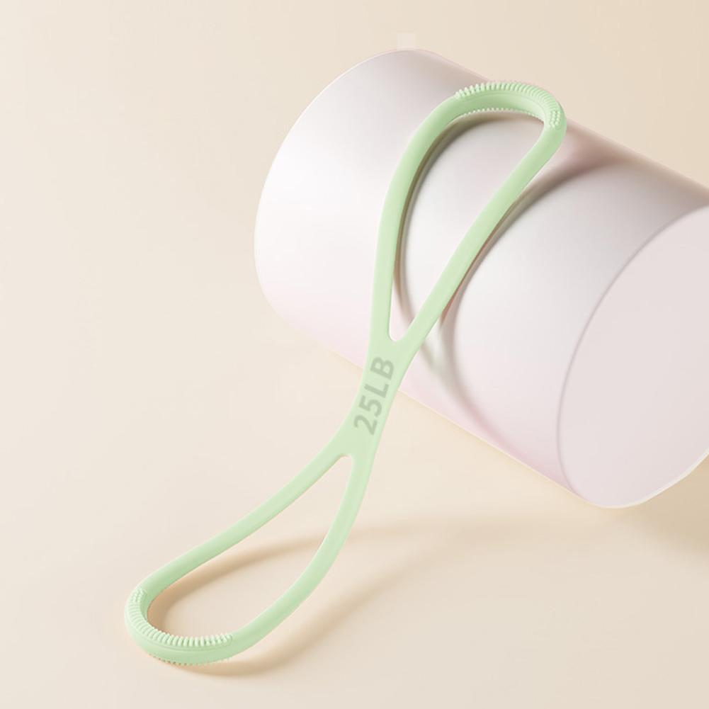 Figure 8 Yoga Resistance Band 8 Shaped Resistance Band Pulling Rope Shoulder Stretch Band for Home Gym Fitness Chest Arm Exercis