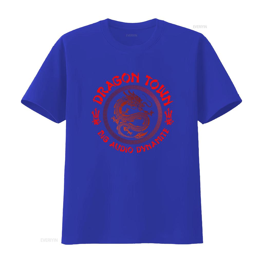 Dragon Town Big Audio Dynamite Mens T Shirt Made In Australia Sizes S To 2XL Featuring Bold Design for a Unique Look Vintage