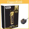 Gold Electric Wireless Hair Clippers Grooming Tool Device For Adult Cutting Hair