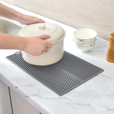 Πάγκος αποχέτευσης σιλικόνης κουζίνας Αντιολισθητικός αντιολισθητικός πάγκος φίλτρου νερού πολλαπλών χρήσεων με πάχος