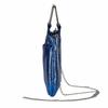 0669 Crossbody Shoulder Mini Tote Bag Baby Lou Shiny Crack BR [Rootote] Shiny_crack (03 Blue)