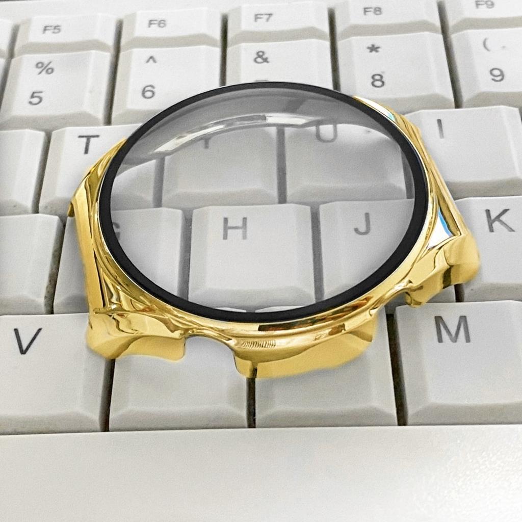 Xiaomi Watch S1 İçin Tam Koruyucu Kılıf Ekran Koruyucu Kılıf Kapak PC Kaplama Sert Kabuk Temperli Cam Film Aksesuarları