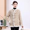 Retro Ethnic Floral Cotton Jacket: Warm Winter Wear for Women