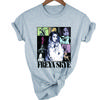 Vintage Freya Skye Tshirt Descendants Zombies Worlds Collide Tour The Rise of Red Tee Y2k Top Trendy Casual Short Sleeves Tops