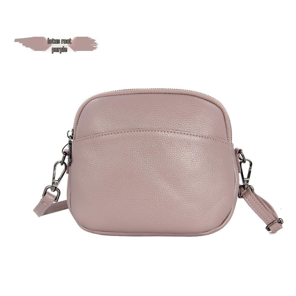 

Элегантная женская сумка кроссбоди из натуральной коровьей кожи – Универсальный дизайн с мягким каркасом лиловый