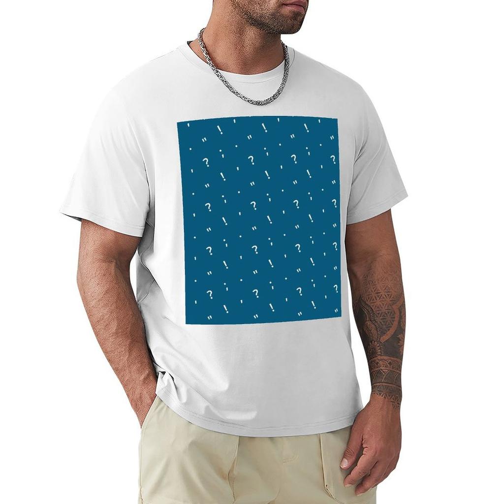 Punctuation Marks Tshirt Fashion Simple Casual Tee Shirt