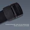 Men Nylon Belt Solid Color Holeless Design Waistband Adjustable Length None Metal Buckle Jeans Belt Costume Accessories