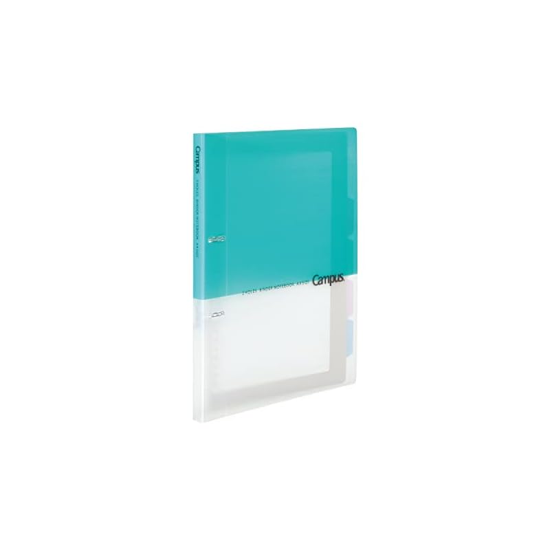 KOKUYO Loose-Leaf Binder, Campus, A4, 2-Hole, Maximum 100 Sheets, Light Blue, RU-PP158LB
