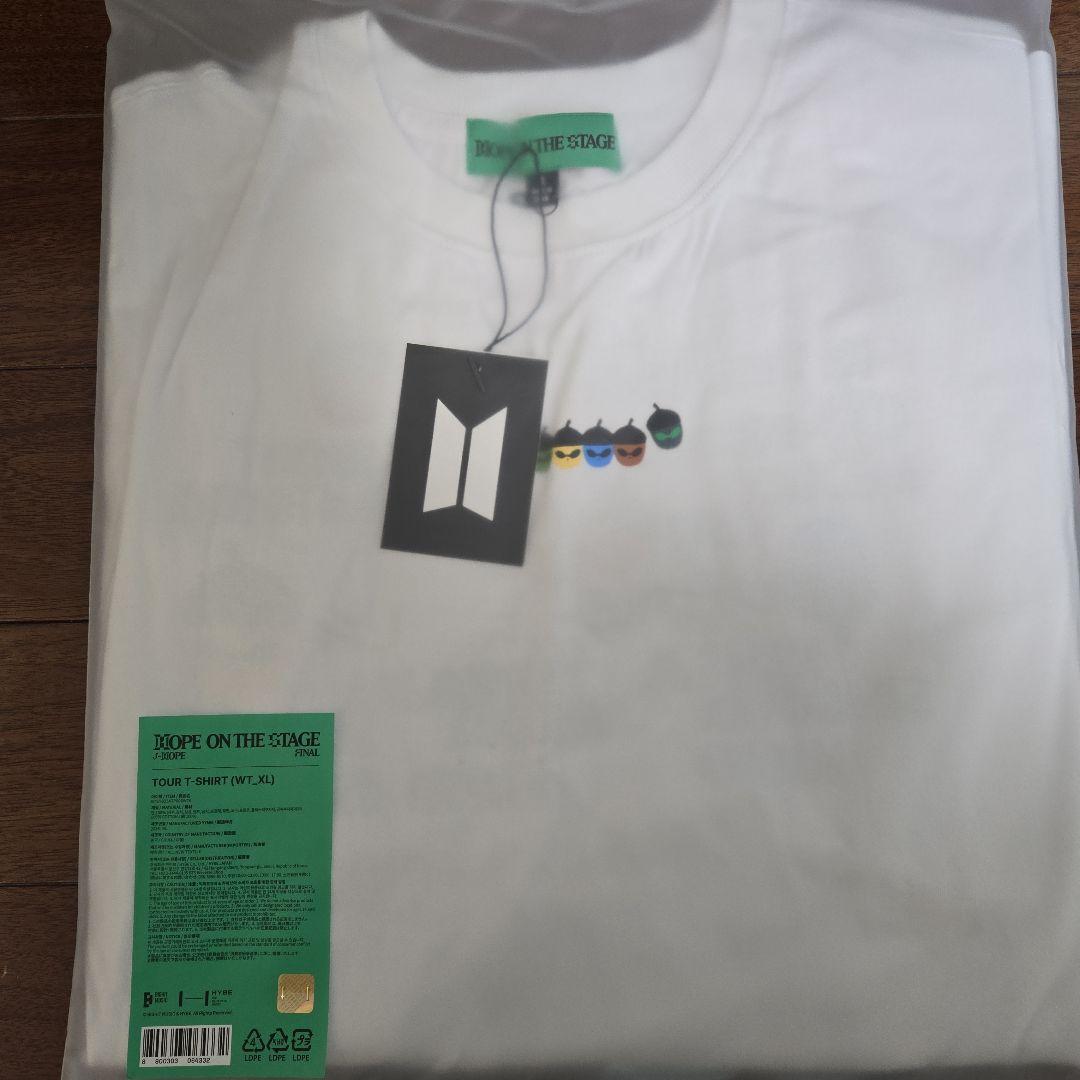 

[USED] J-hope HOPE ON THE STAGE Acorn T-shirt, size XL