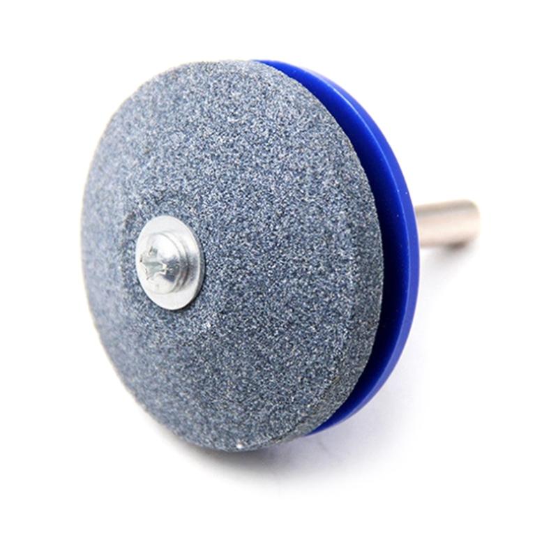 4Pcs Portable Lawn Mower Sharpener Garden Tool Electric Drill Bit Sharpener Multifunctional Stone Maintenance