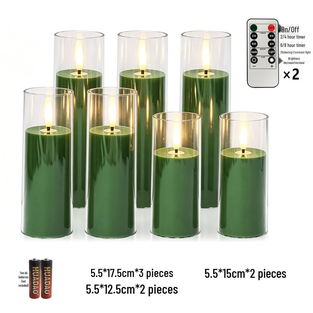 LED Candle Lamp String Lights for Christmas and Halloween - Decorative Luxury Lamp for Dining Table Atmosphere