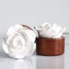 Handmade Car Air Fresheners Decorations Wooden Base Perfume Diffuser Stone  Essential Oil