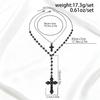 Gothic Dark Layered Cross Pendant Necklace for Women - Exaggerated Niche Design