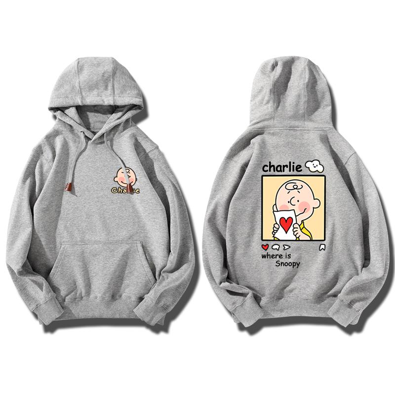 Snoopy Cartoon Damen Kapuzensweatshirt Paar Outfit Neu I Sportjacke Damen Kapuzenpullover Sweatshirt Trend