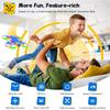 Drones for Kids With Cool Light, Kids Drone with 3D Flip, Altitude-Hold, Self-Rotation, Headless Mode, 3 Speed Modes, One-Click Take-off/Landing,