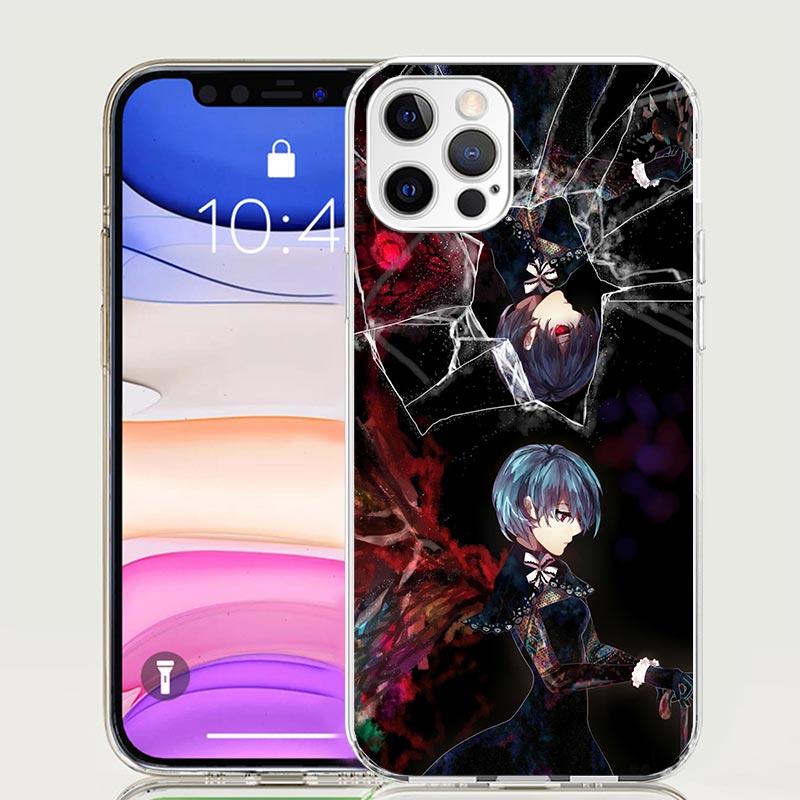 G-Ghoul Tokyo Touka Kirishima Phone Case For iPhone 17 Air 16 15 Plus 11 14 Pro Max 13 Mini 12 7 8 + SE Pattern Art Customized C