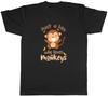 Just a Boy Who Loves Monkeys Primate Ape Mens T-Shirt Tee Gift Top