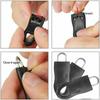 5pcs Zipper Pull Buckle Detachable Zipper Pull Universal Luggage School Bag Coat