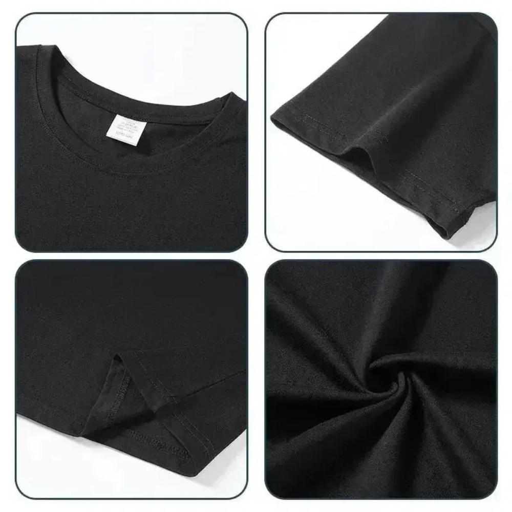Inverted World Theme T-shirt - Fun Neutral Pure Cotton T-shirt with Printed Short Sleeves Designed for Women's Daily Wear