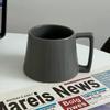 400ML Ceramic Coffee Cup Retro Style Cappuccino Latte Espresso Cups Breakfast Milk Cup with Spoon Office Home Water Cup Gift