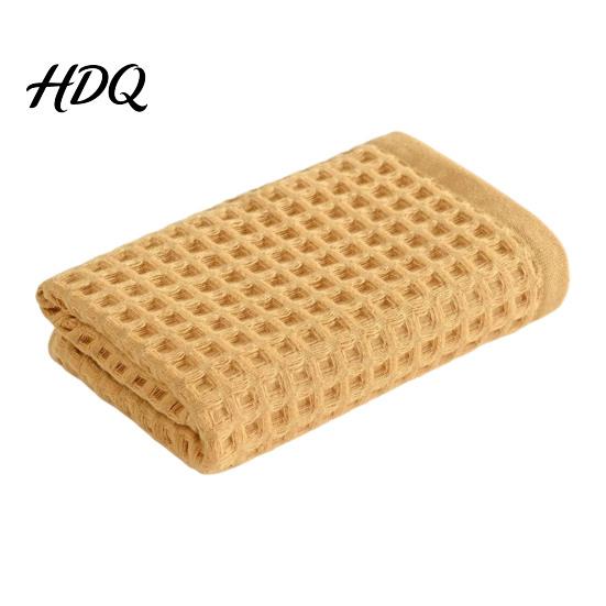 Lightweight Breathable Body Towel Cotton Waffle Towels Quick Dry Bath Soft Natural Guest Absorbent Travel for Bathroom Spa Gym Pool Luxury