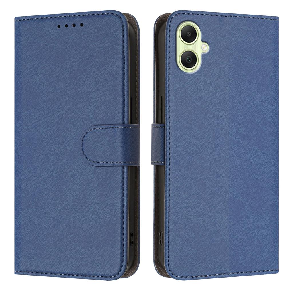 For Samsung Galaxy A06 5G/Galaxy A07 5G Leather Case Solid Color Phone Cover with Wallet