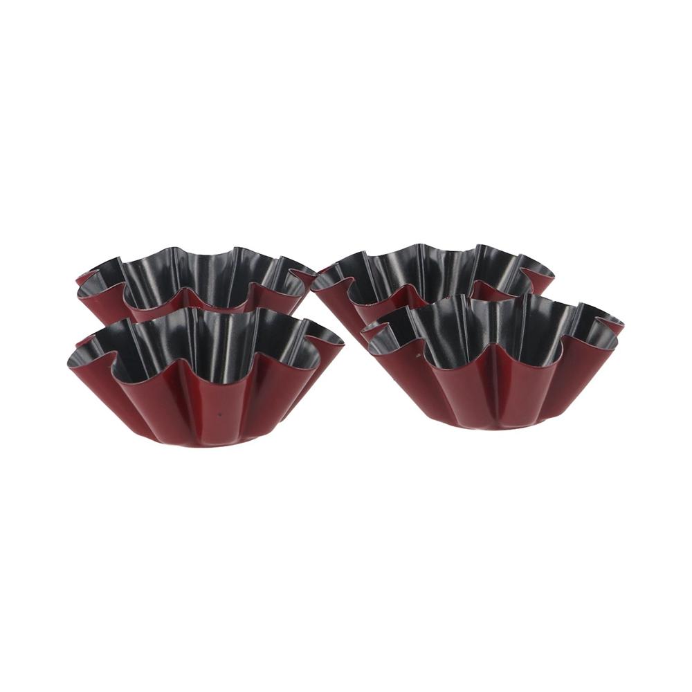 Non-stick Egg Tart Molds Carbon Steel Cake Mold Bakeware Tartlet Baking Mold  Cupcake Egg Tart