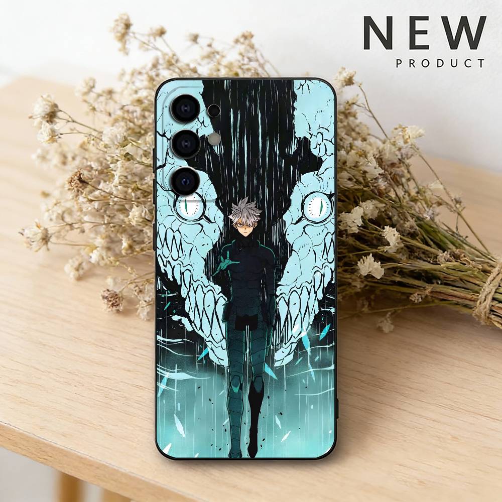 Hot K-Kaiju No8 Anime Phone Case For Samsung S26,25,24,23,22,21,20,30,Ultra,Plus,Fe,Lite Black Shell