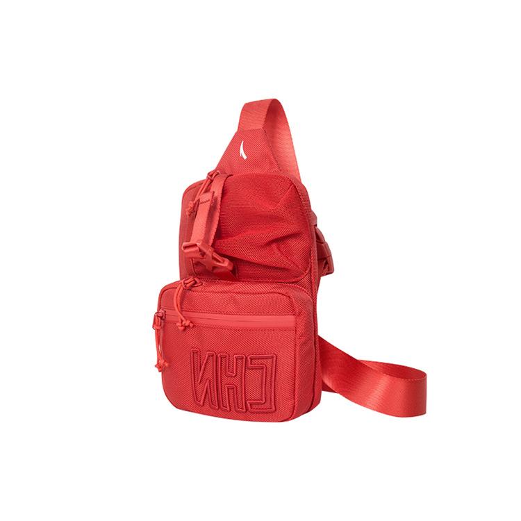 

New Anta Polyester Shoulder Bag Crossbody Bag Regular Unisex National Flag Red 192217138-2 16.0*4.6*22.1CM