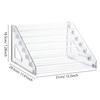 7 Layers Acrylic Nail Polish Display Rack Transparent Makeup Organizer Gel Polish Stand for Beauty Salons & Home Use