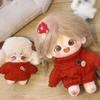 niannyyhouse 10cm-15cm 20cm Plush Clothes, Turtleneck Sweater, Cotton Doll Clothes, Dress-Up (Black, 10cm-15cm)