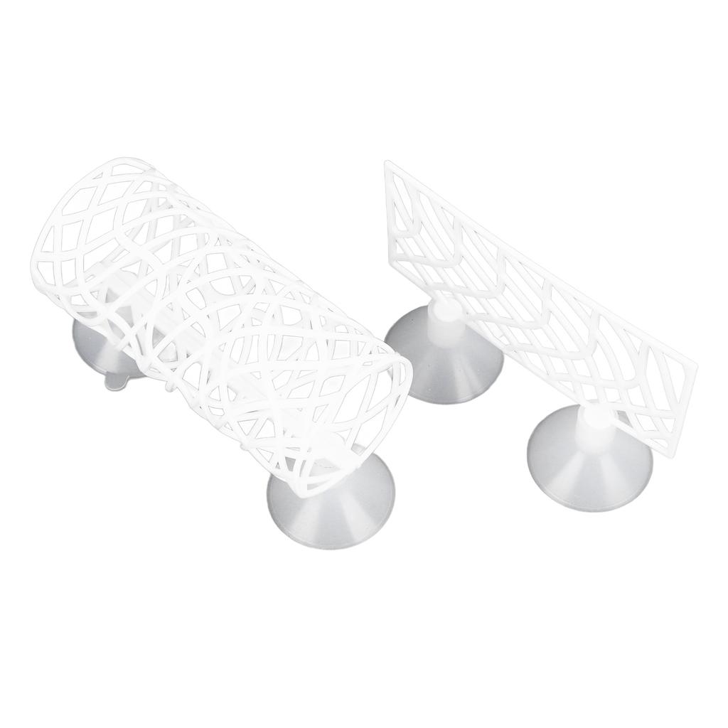 Fish Bed Tunnel Safe Small Hole Hollow Fish Hideout Resting Tube with Suction Cup for Fish Tank Aquarium