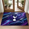 Ковер с дизайном Tottenham Hotspur из хрустального бархата Мягкий декоративный коврик для спальни и прихожей
