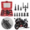 1set Adjustable Practical Bearing Puller Motorcycle Bearing Removal Tool Puller with Box Motorcycle Internal Bearing Puller Kit