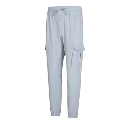 Pantalon de sport tricoté élégant et confortable pour l'extérieur, fitness, course, entraînement, bas pour hommes, gris 1386558-011
