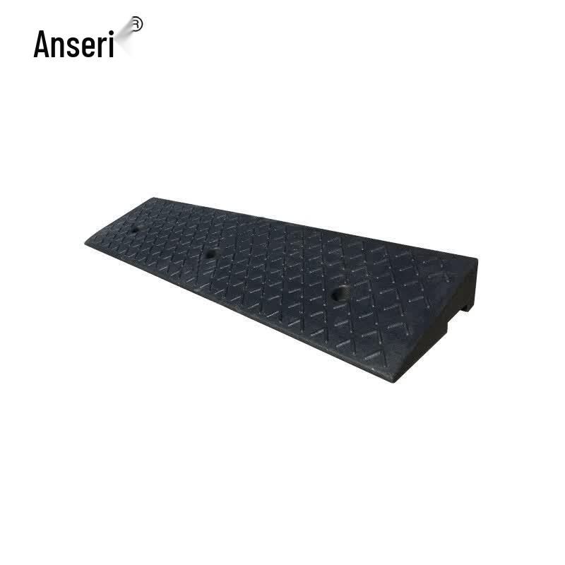 Ansaierui Heavy-Duty Rubber Plastic Ramp Mat