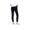 adidas Originals Solid Color Mid Waist Cuffed Comfortable Casual Pants Women Bottoms Black DU9607