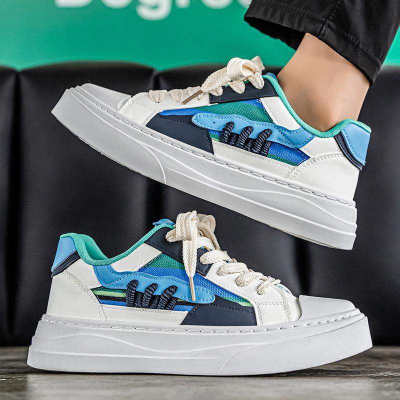 Fashion Student Shoes Sneakers Casual Skateboard College Style Thick Soled Youth Sports Fashion Sports Platform Loafers Designer Luxury