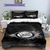 SK Sturm Graz Pattern Bedding,Quilt Set Quilt Cover Pillowcase Home Birthday Gift(1 * duvet cover + 2 * pillowcase, without core)